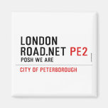London Road.Net  Magnets (more shapes)