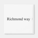 Richmond way  Magnets (more shapes)