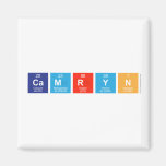 Camryn  Magnets (more shapes)