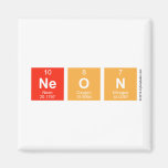 Neon  Magnets (more shapes)