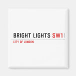 Bright Lights  Magnets (more shapes)