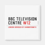 BBC TELEVISION CENTRE  Magnets (more shapes)