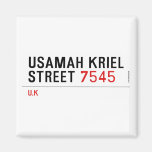 usamah kriel street  Magnets (more shapes)