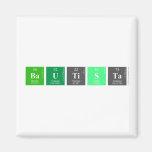 Bautista  Magnets (more shapes)