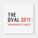 THE OVAL  Magnets (more shapes)