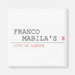 franco    mabila's  Magnets (more shapes)