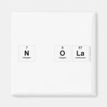 N OLA  Magnets (more shapes)