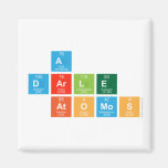  a
 darle
  atomos  Magnets (more shapes)