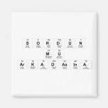 SORDUN 
 MU
 ARKADASINA  Magnets (more shapes)