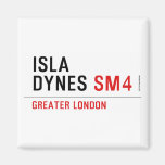 Isla  Dynes  Magnets (more shapes)