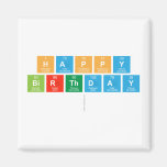 happy
 birthday
   Magnets (more shapes)