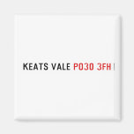 Keats Vale  Magnets (more shapes)