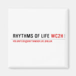 Rhythms of Life  Magnets (more shapes)