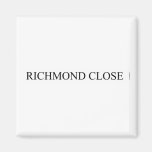 Richmond close  Magnets (more shapes)