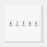 Kiyof  Magnets (more shapes)