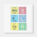 amo
  el
  cafe  Magnets (more shapes)