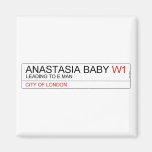 ANASTASIA BABY  Magnets (more shapes)