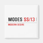 MODES  Magnets (more shapes)