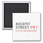 REGENT STREET  Magnets (more shapes)