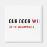 OUR DOOR  Magnets (more shapes)