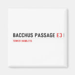 Bacchus Passage  Magnets (more shapes)