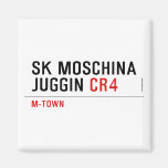 SK MOSCHINA JUGGIN  Magnets (more shapes)