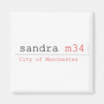 sandra  Magnets (more shapes)