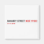 BAHABEY STREET  Magnets (more shapes)