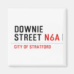 Downie Street  Magnets (more shapes)