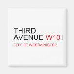 third avenue  Magnets (more shapes)