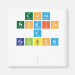 gods 
 promise
 a 
 rainbow
 
   Magnets (more shapes)