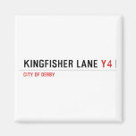Kingfisher Lane  Magnets (more shapes)