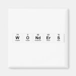 wonders  Magnets (more shapes)