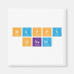 Happy
 Onam  Magnets (more shapes)
