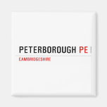 Peterborough  Magnets (more shapes)