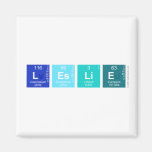 leslie  Magnets (more shapes)