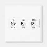 nerd  Magnets (more shapes)