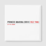 PRINCES MARINA DRIVE  Magnets (more shapes)