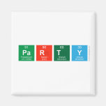 Party  Magnets (more shapes)