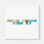Happy birthday 
 Timothy Lum  Magnets (more shapes)
