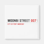 Moonbi Street  Magnets (more shapes)