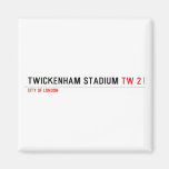 Twickenham Stadium  Magnets (more shapes)