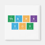 Thank
  You  Magnets (more shapes)