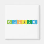 Potassium  Magnets (more shapes)