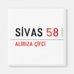 SİVAS  Magnets (more shapes)