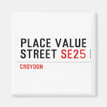Place value Street  Magnets (more shapes)