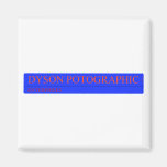 Dyson Potographic  Magnets (more shapes)