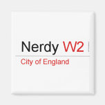 Nerdy  Magnets (more shapes)