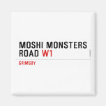 Moshi Monsters Road  Magnets (more shapes)