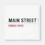MAIN STREET  Magnets (more shapes)